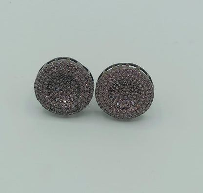 Sparkling Crystal Stud Earrings - Classic Elegance | Naseem Fashion Hub