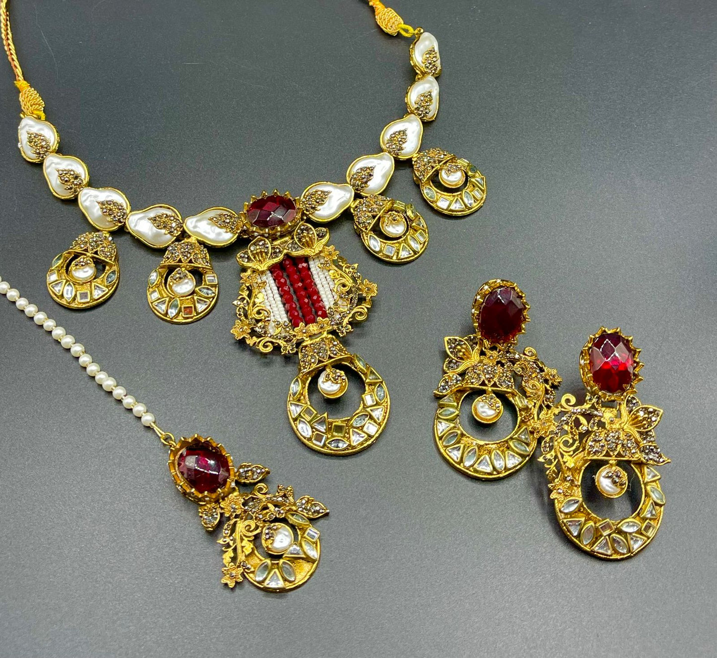 Turkish Necklace with Kundan Detailing | Naseem Fashion Hub