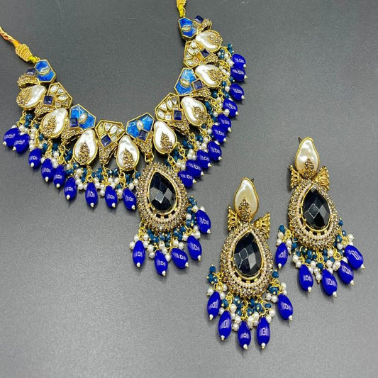 Royal Turkish Necklace Set with Earrings | Naseem Fashion Hub