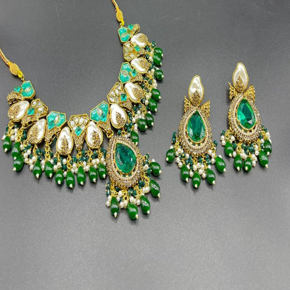 Royal Turkish Necklace Set with Earrings | Naseem Fashion Hub