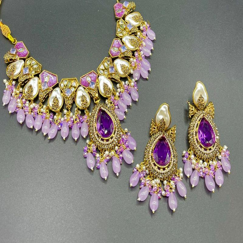 Royal Turkish Necklace Set with Earrings | Naseem Fashion Hub