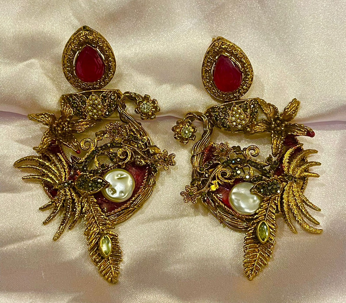 Turkish Designer Earrings - Exquisite Artistry and Elegance | Naseem Fashion Hub