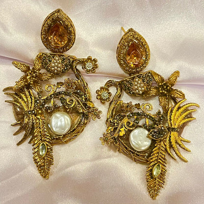 Turkish Designer Earrings - Exquisite Artistry and Elegance | Naseem Fashion Hub