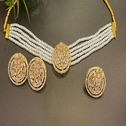 Zarcon Choker - Timeless Sophistication | Naseem Fashion Hub