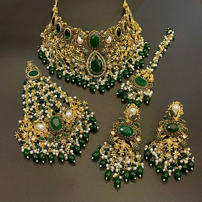 Turkish Bridal Set – Elegant Gold-Plated Jewelry for Weddings | Naseem Fashion Hub